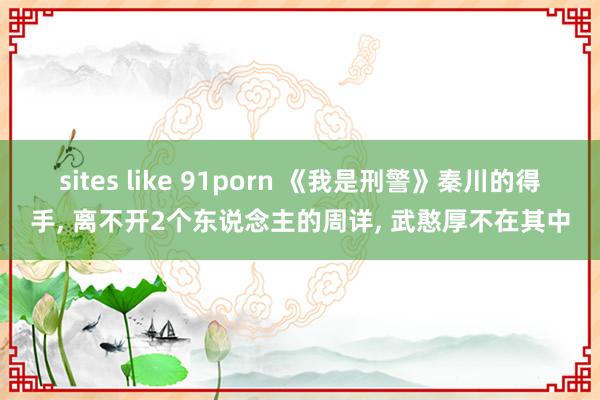 sites like 91porn 《我是刑警》秦川的得手， 离不开2个东说念主的周详， 武憨厚不在其中